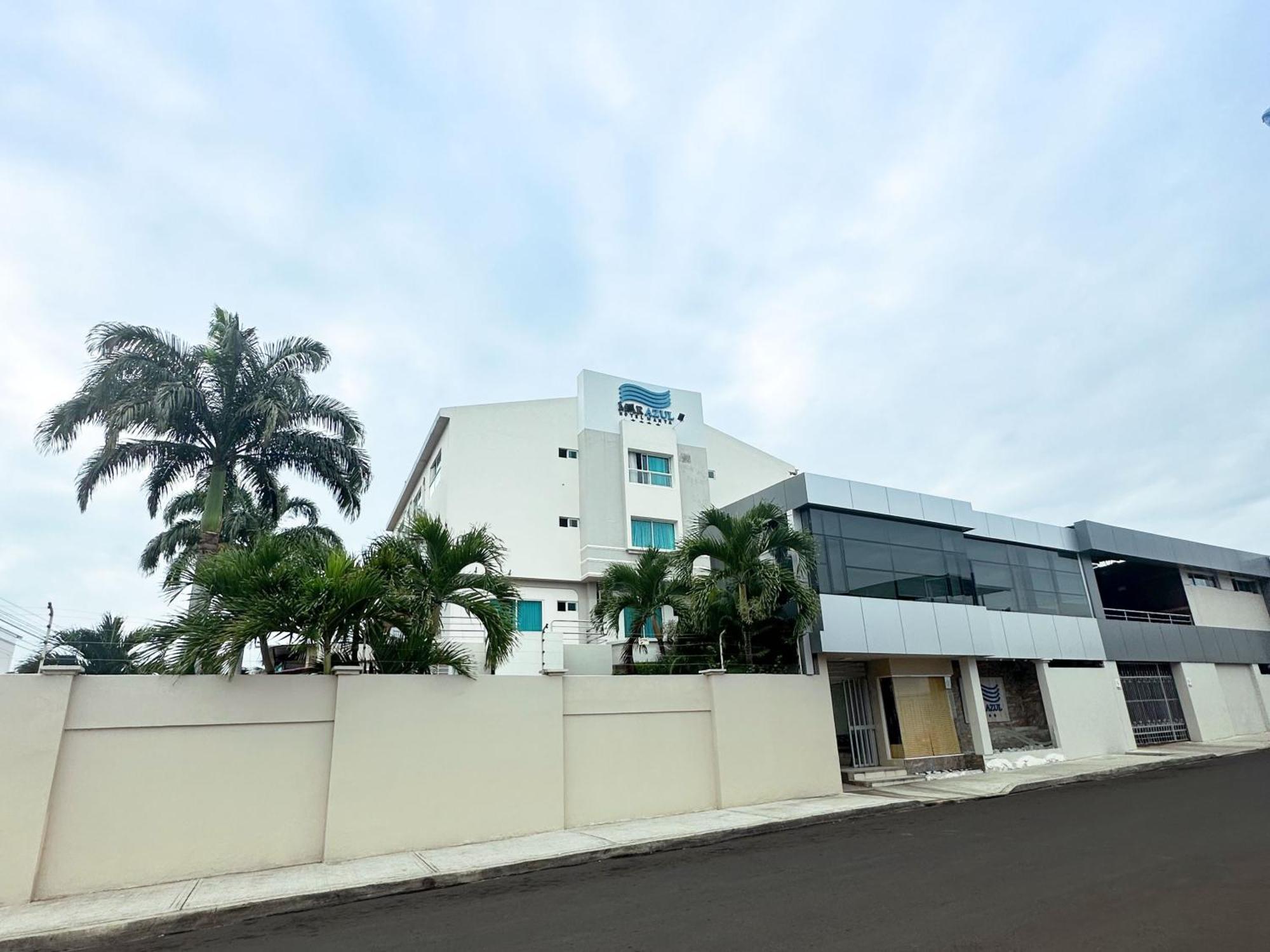 Hotel Mar Azul 만타 외부 사진