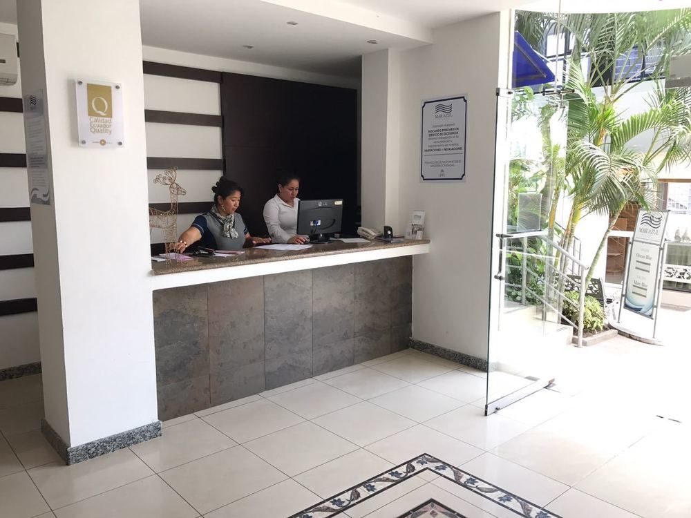 Hotel Mar Azul 만타 외부 사진